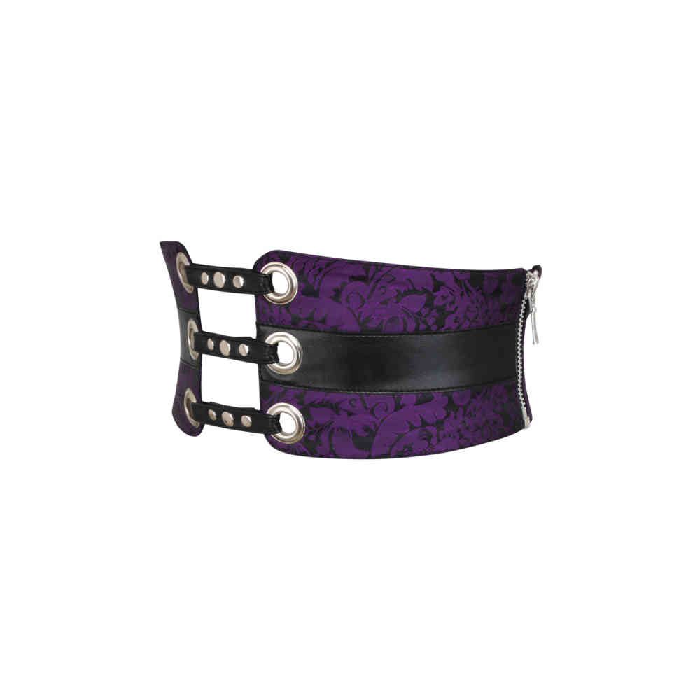 Attitude Corsets - Clarrisa Korset Taille riem - Paars